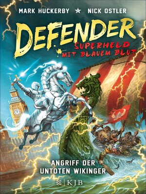 cover image of Defender--Superheld mit blauem Blut. Angriff der untoten Wikinger
